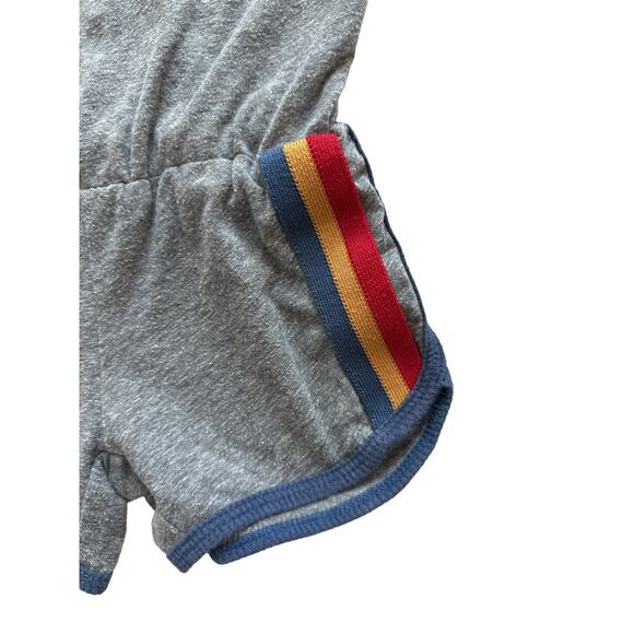 Tiny Whales Good Vibes Tank Romper Size 2 - Picture 2 of 5